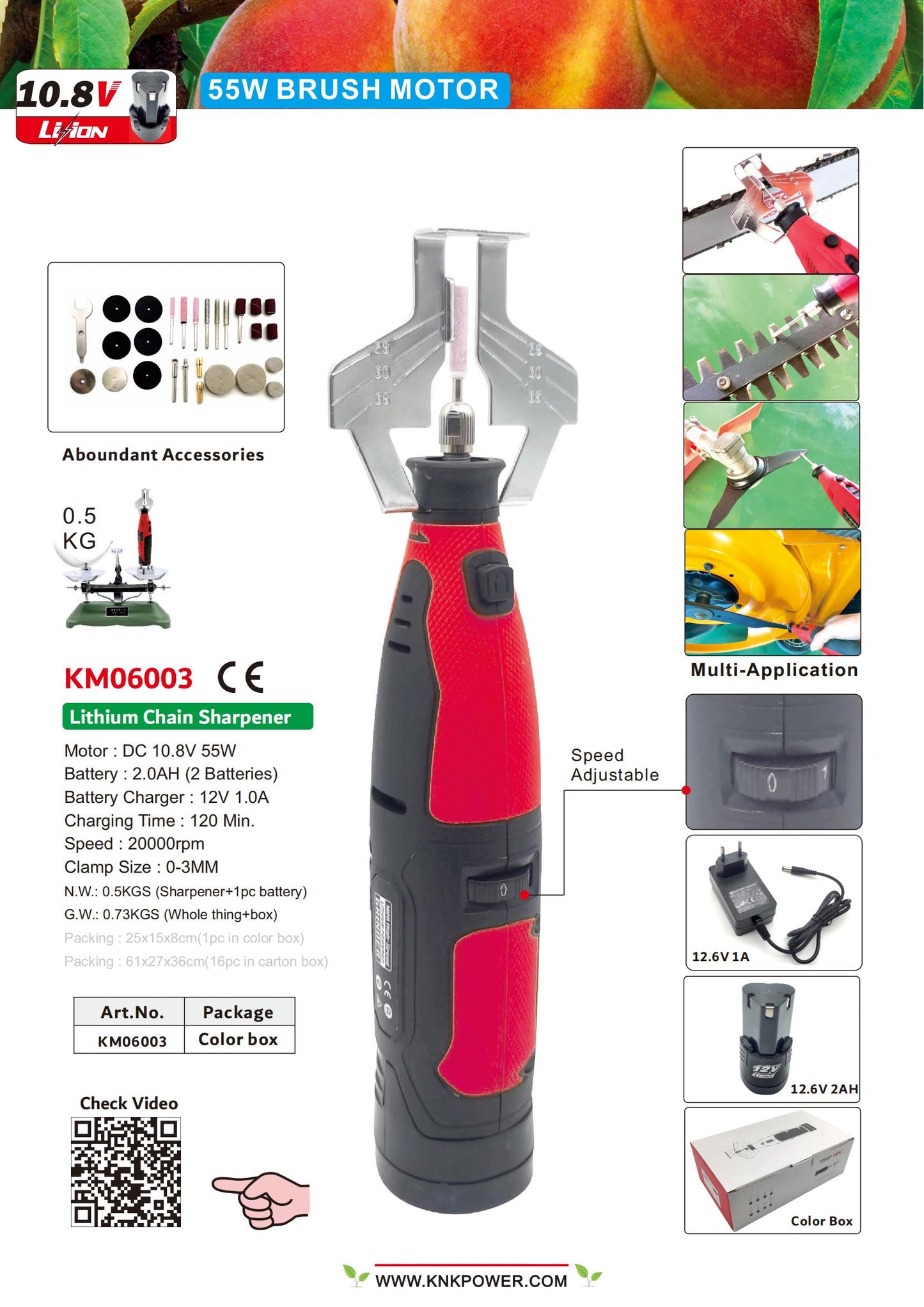 Lithium Grinder KM06003